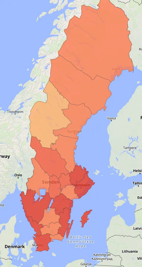 Årta observationskarta