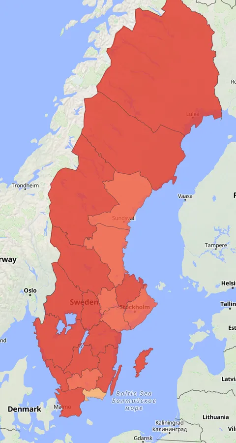 Kungsörn observationskarta