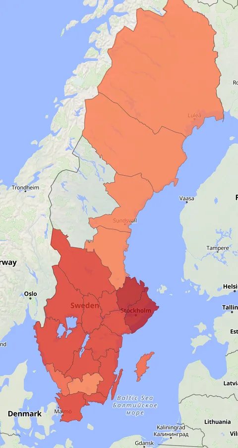 Rördrom observationskarta