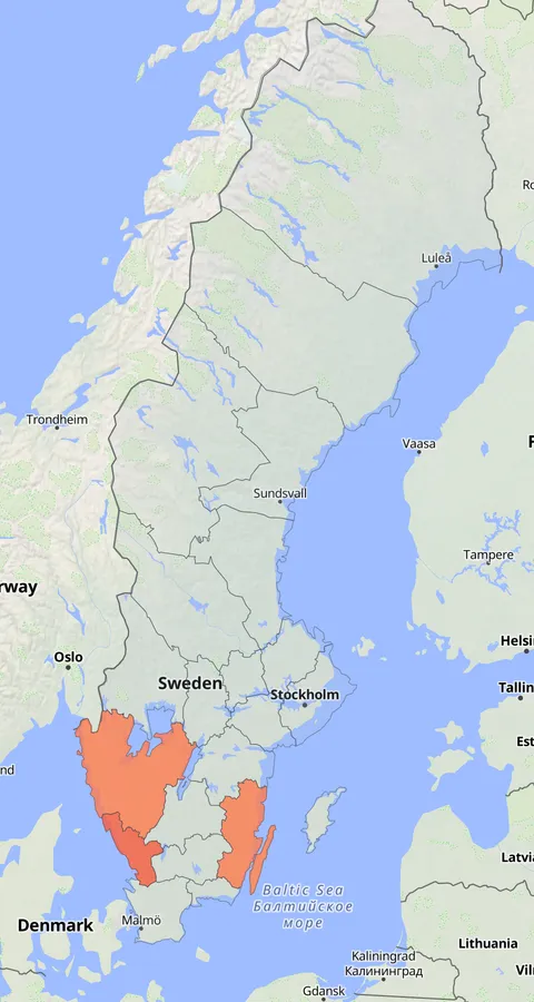 Svartbent strandpipare observationskarta