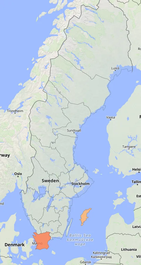 Tofslärka observationskarta