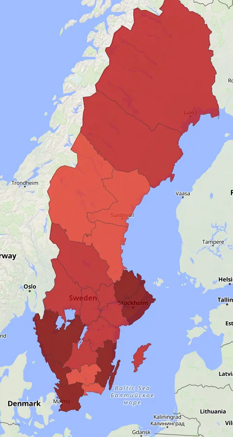 Bläsand observationskarta