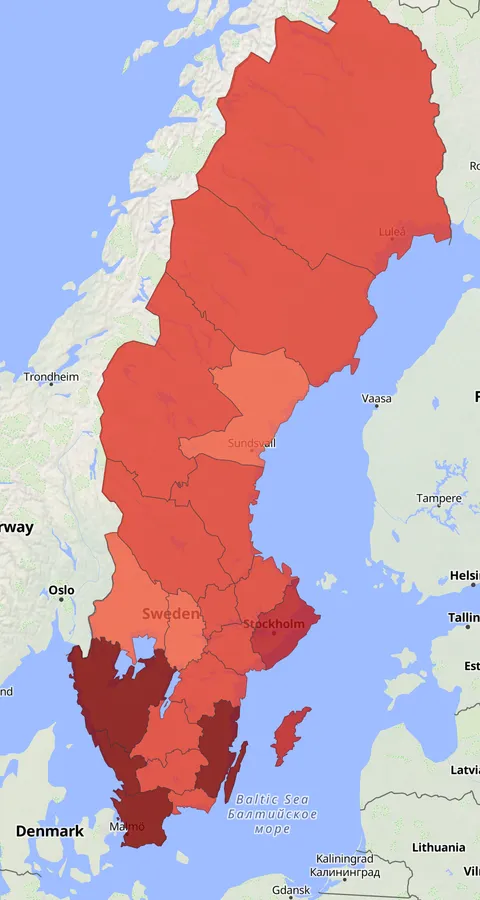Sjöorre observationskarta
