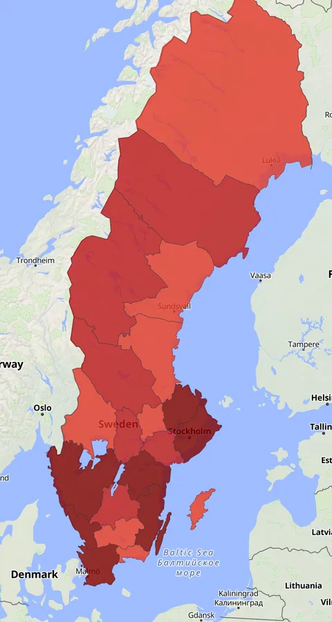 Ängspiplärka observationskarta