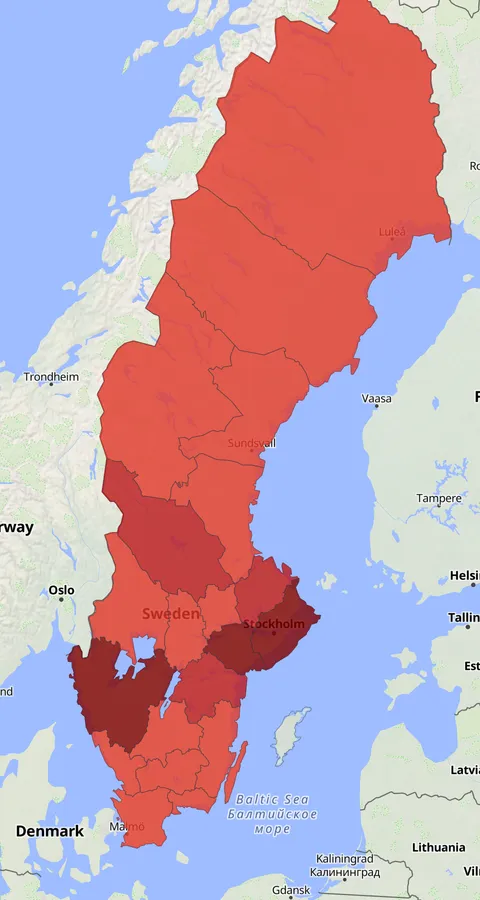 Tofsmes observationskarta