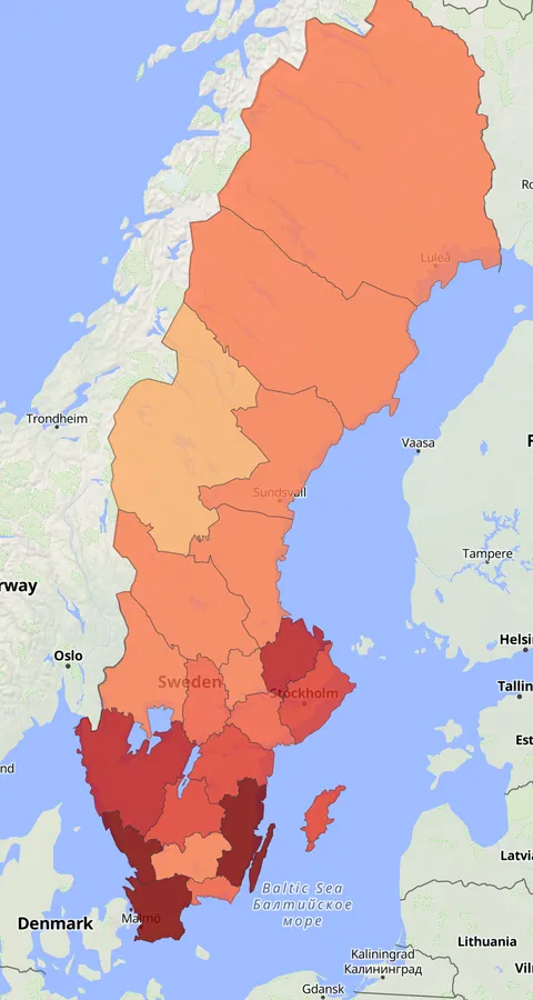 Råka observationskarta
