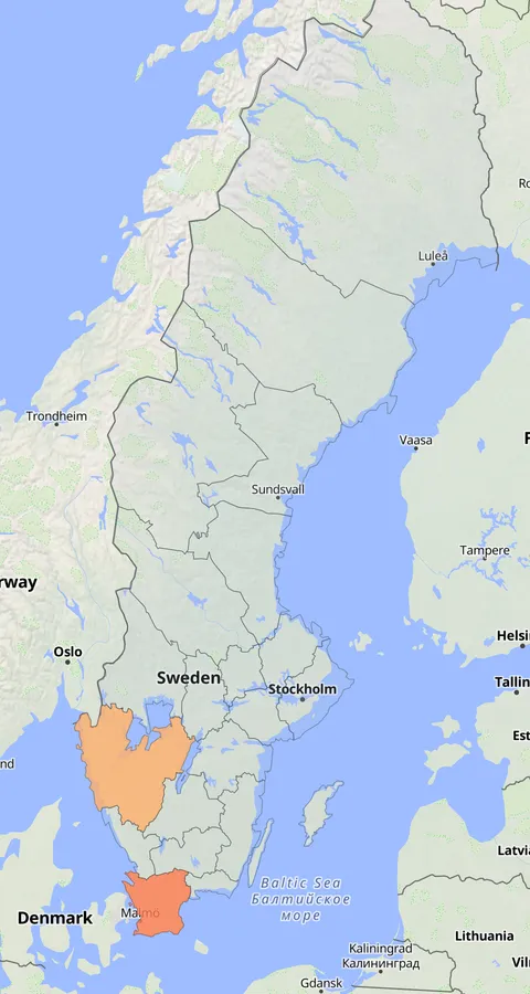 Klykstjärtad stormsvala observationskarta
