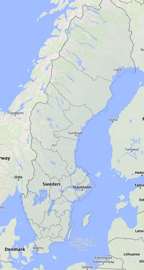 Dvärgskarv observationskarta