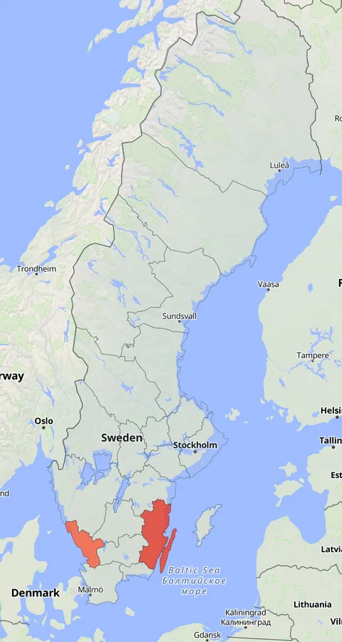 Prärielöpare observationskarta