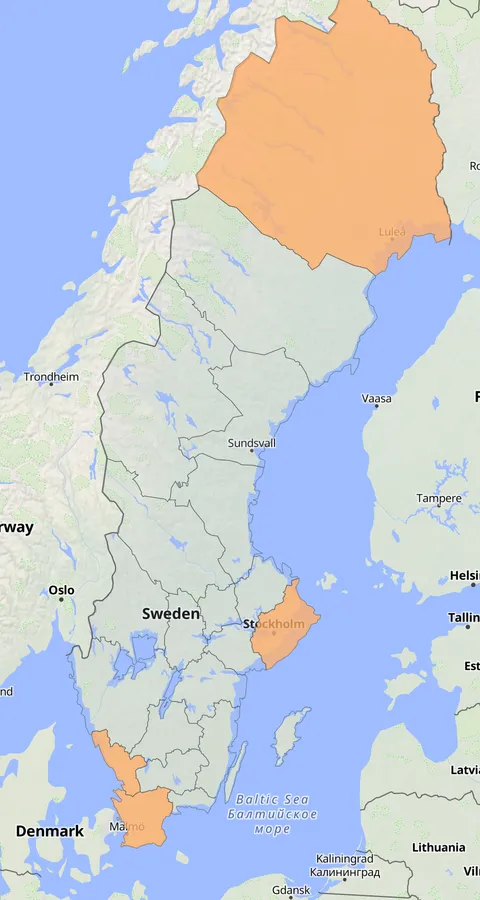 Isabellastenskvätta observationskarta