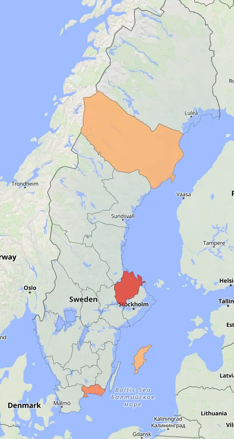 Ökenstenskvätta observationskarta