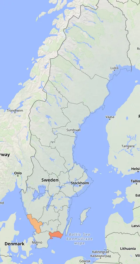 Saxaulsångare observationskarta