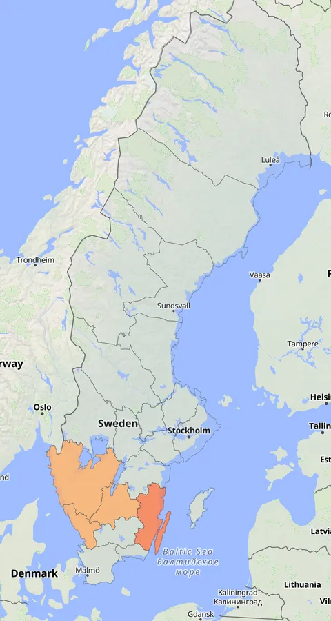 Polargås observationskarta